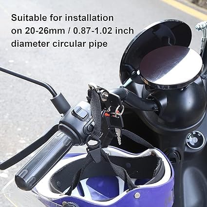 Motorcycle Helmet Lock