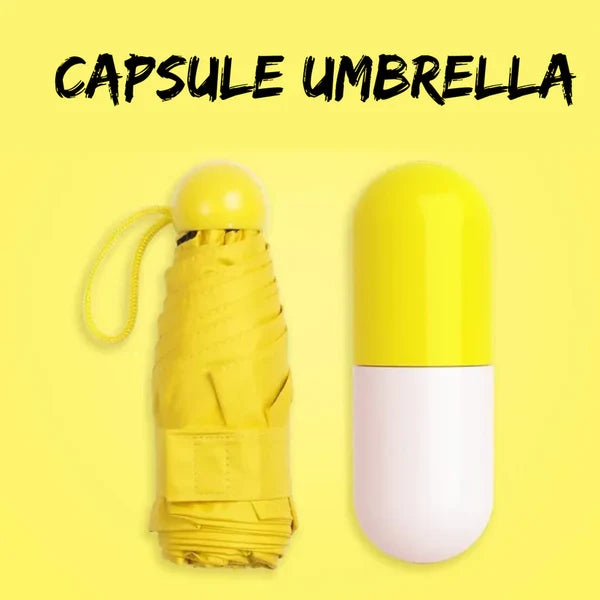 FOLDABLE POCKET CAPSULE UMBRELLA