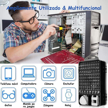 115 in 1 Interchangeble Multipurpose Screwdriver & Wrench Set | For Home Appliance ,Laptop, Mobile ,Computer