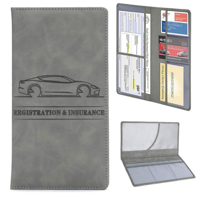 Car License & Registration Holder