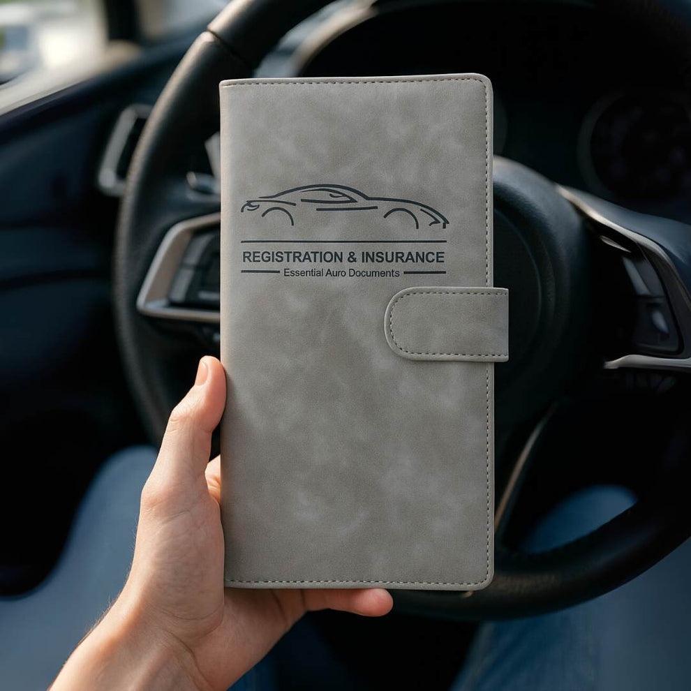 Car License & Registration Holder