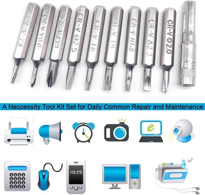 115 in 1 Interchangeble Multipurpose Screwdriver & Wrench Set | For Home Appliance ,Laptop, Mobile ,Computer