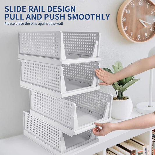 Foldable and Stackable Drawer Organizer | Premium Quality