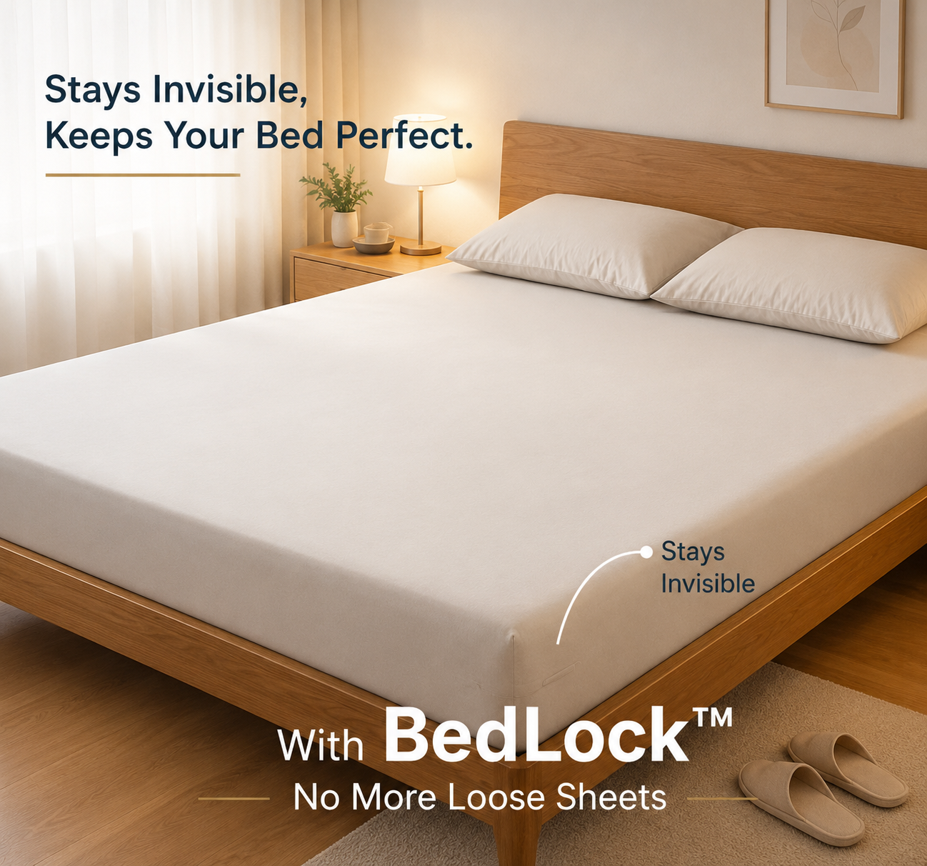 Smart Bed Sheet Holder | Clips for Tight & Wrinkle-Free Bedding