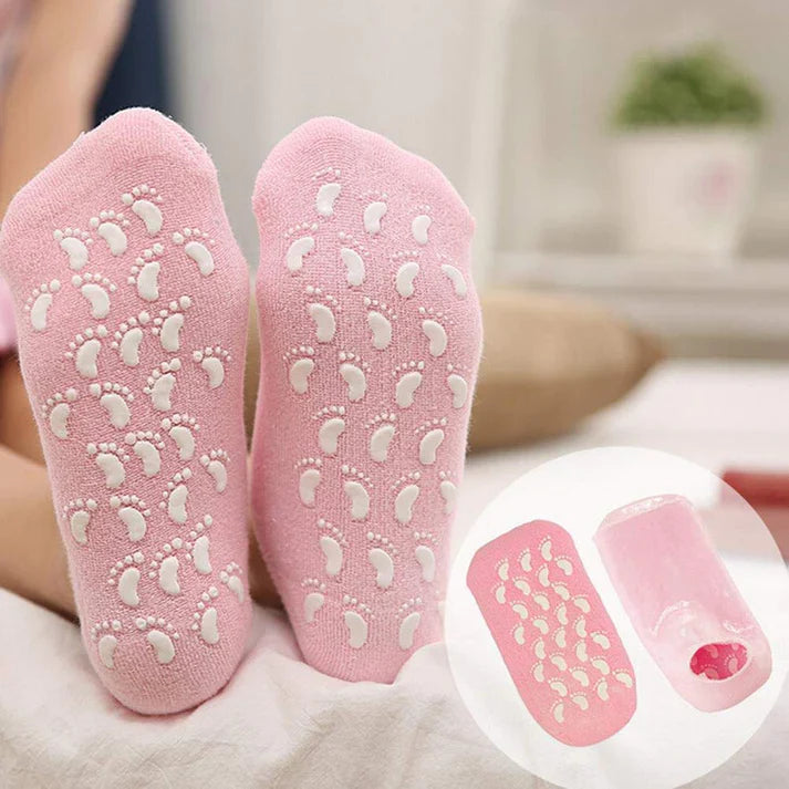 Foot Spa Pedicure Silicone Socks For Men & Women - Must for Winter Season