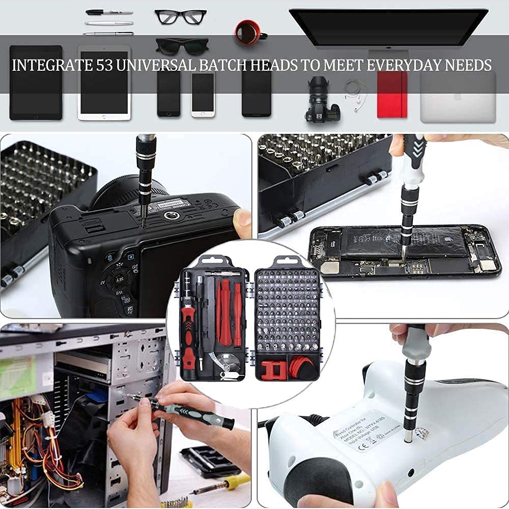 115 in 1 Interchangeble Multipurpose Screwdriver & Wrench Set | For Home Appliance ,Laptop, Mobile ,Computer