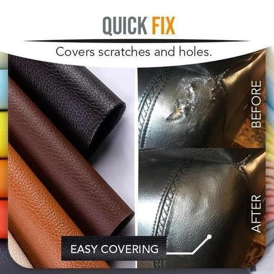 Self-Adhesive Leather Sheet Roll