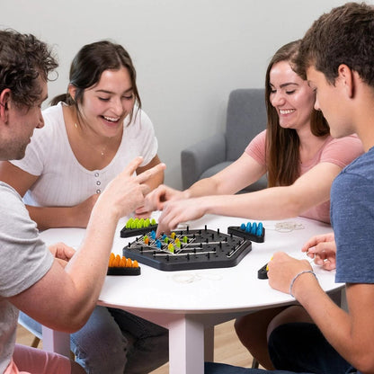 Triangle shape rubber game!! 2-4 player game (NEWLY LAUNCHED) - Boost Cognitive Skills & Fun for Kids and adults