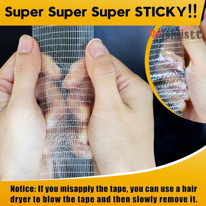 Double Sided Adhesive Mesh Tape