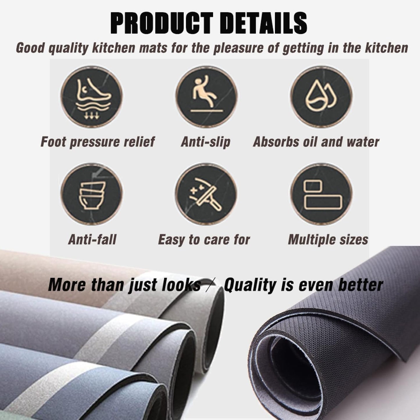 Anti Slip Kitchen Floor Mat