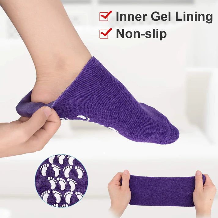 Foot Spa Pedicure Silicone Socks For Men & Women - Must for Winter Season