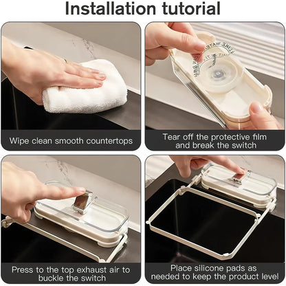 Waste Filter Bag Collapsible Sink Drainer (Free 70 mesh bags)