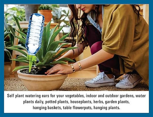 Drip Irrigation kit for Home Garden, Self-Watering Spikes for Plants, Automatic Plant Water Devices