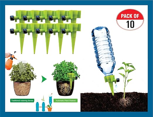 Drip Irrigation kit for Home Garden, Self-Watering Spikes for Plants, Automatic Plant Water Devices