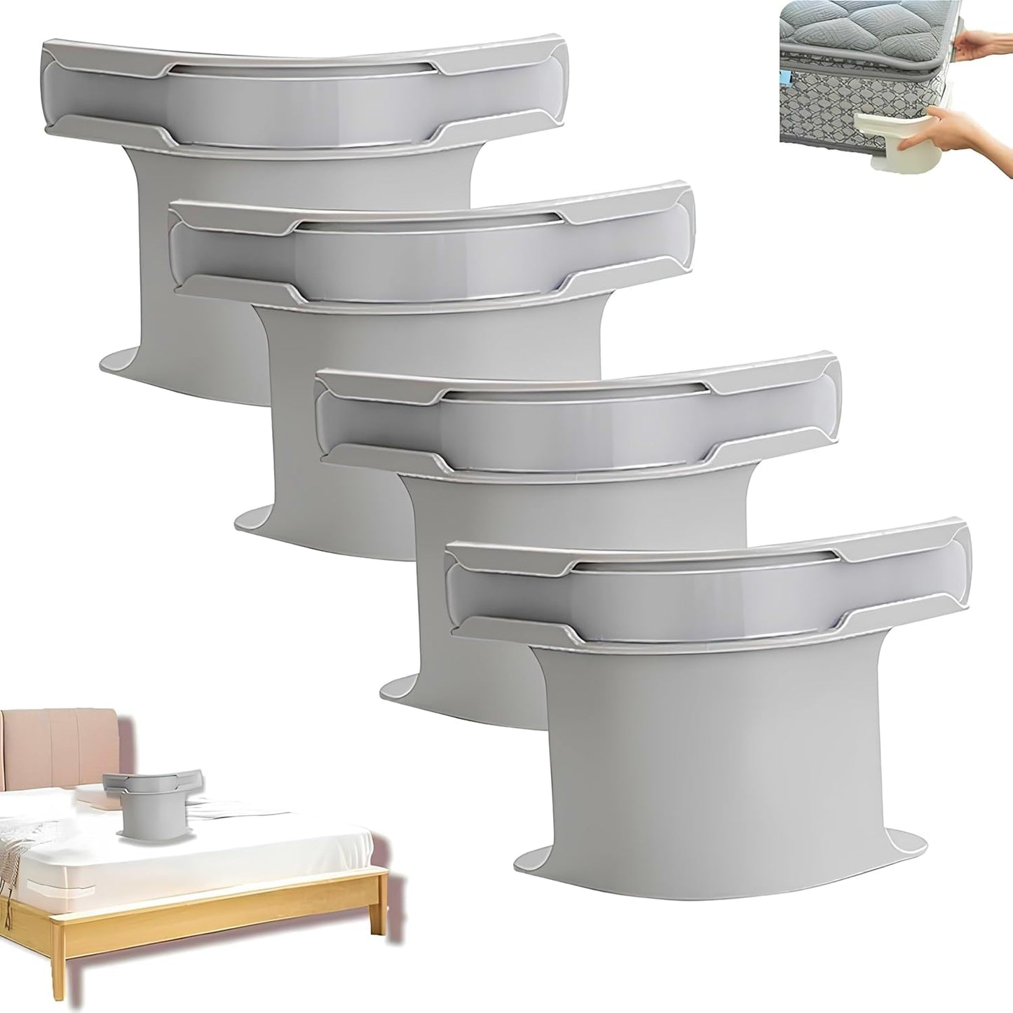 Smart Bed Sheet Holder | Clips for Tight & Wrinkle-Free Bedding