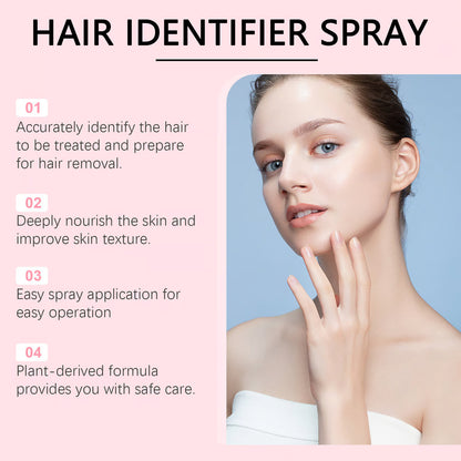 Magic Hair Identifier Spray | 4 Razors Free