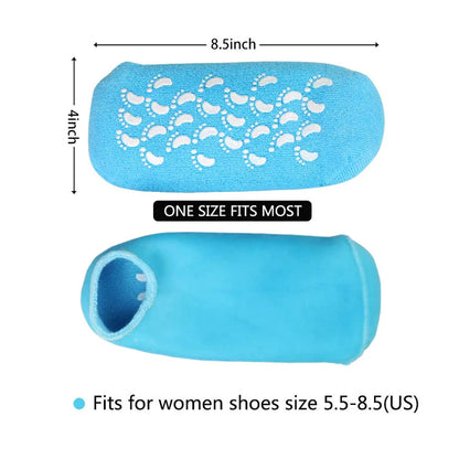 Foot Spa Pedicure Silicone Socks For Men & Women - Must for Winter Season